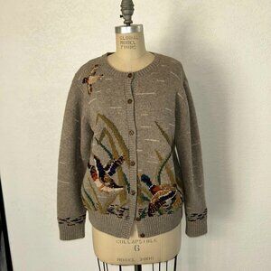 RALPH LAUREN VINTAGE DUCK CARDIGAN